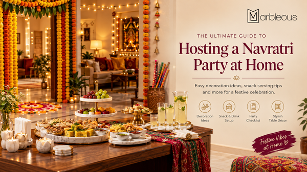 Garba Night at Home: Navratri Party Decoration & Serving Ideas