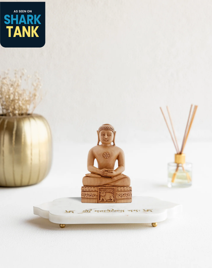 Mandir tray for Lord Mahaveer Jain