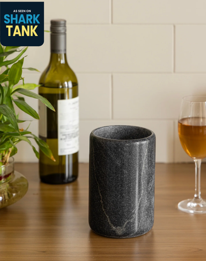 Marble Wine Chiller - Black / Dark Grey