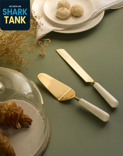 Personalized Cake Knife & Server Set