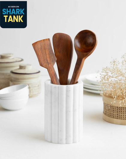 Marble Utensil Holder