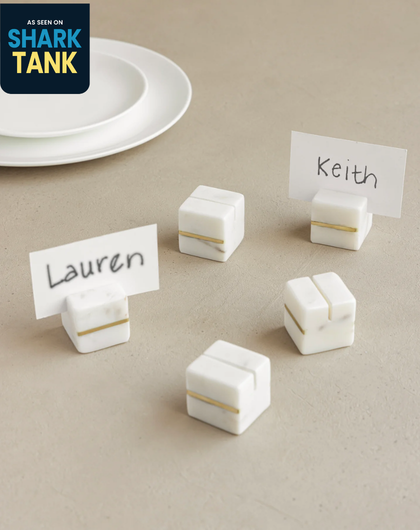 Marble Place Card Holders