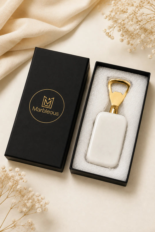 Marble Bottle Opener (With Gift Box)