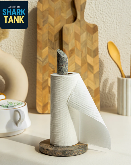 Marble Kitchen Towel Holder