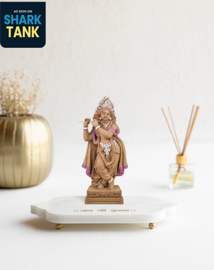Mandir Tray for Krishna
