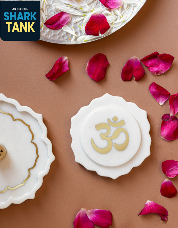 Marble Om for Mandir