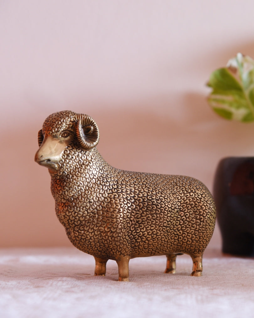 Buy Brass Sheep Figurine